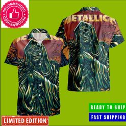 Metallica Stade De France M72 World Tour Final Night Hawaiian Shirt