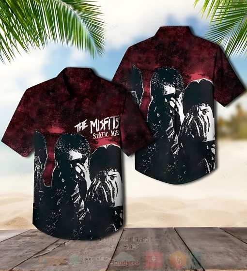 Misfits Static Age Album Hawaiian Shirt