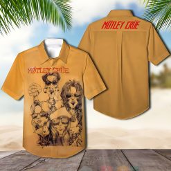 Motley Crue Greatest Hits Album Hawaiian Shirt