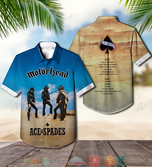 Motorhead Ace Of Spades Hawaiian Shirt