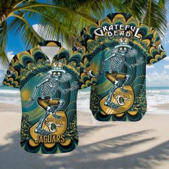 NFL Jacksonville Jaguars Grateful Dead Hawaiian Shirt