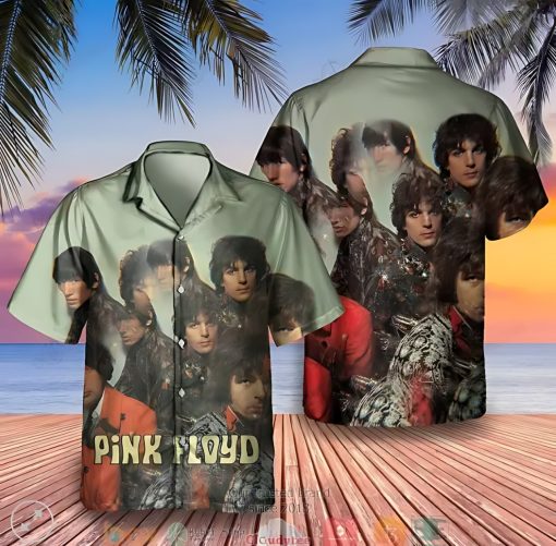 Pink Floyd Faces of Floyd Hawaiian Shirt