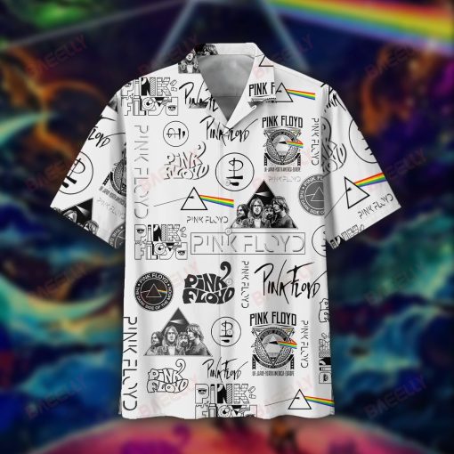 Pink Floyd Logo Collage Hawaiian Shirt