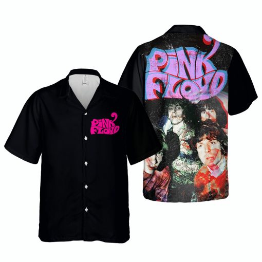 Pink Floyd Merch Poster Music Cuban Hawaiian Shirt