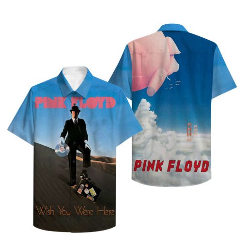 Pink Floyd Merch Wish You Were Here Poster Hawaiian Shirt