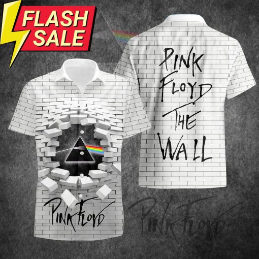 Pink Floyd The Wall White Brick Hawaiian Shirt