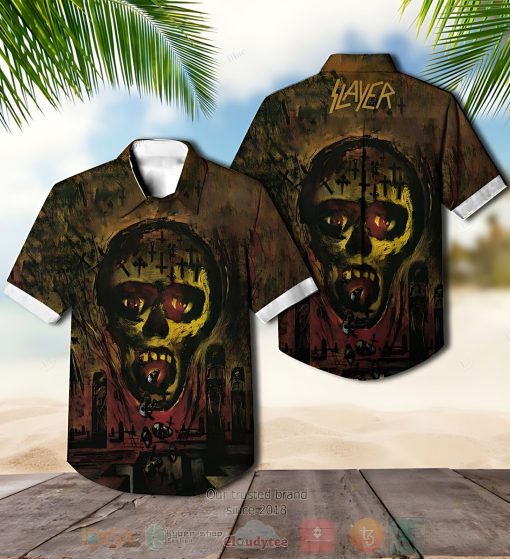 Slayer Band Seasons In The Abyss Hawaiian Shirt