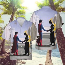 Superman vs batman Wish You Were Here Pink Floyd Hawaiian Shirt