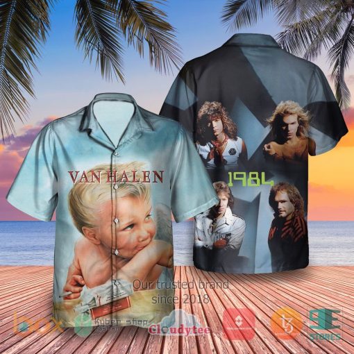 Van Halen Angel Baby 1984 Hawaiian Shirt