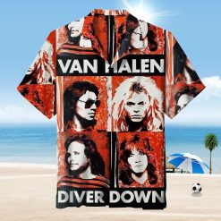 Van Halen Diver Down Hawaiian Shirt