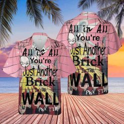 You Are Just Another Brick In The Wall Signature Pink Floyd Hawaiian Shirt