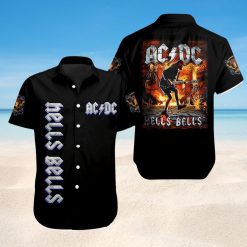 AC/DC Hells Bells Inferno Hawaiian Shirt