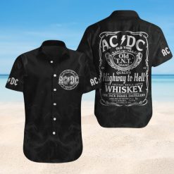 AC/DC Highway to Hell Whiskey Hawaiian Shirt