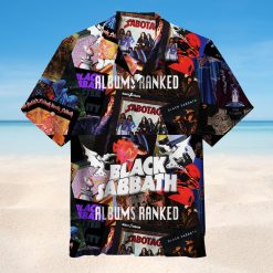 Black Sabbath Albums Ranked Collage Hawaiian Shirt