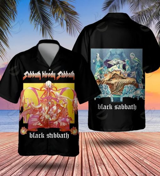 Black Sabbath Bloody Sabbath Iconic Hawaiian Shirt