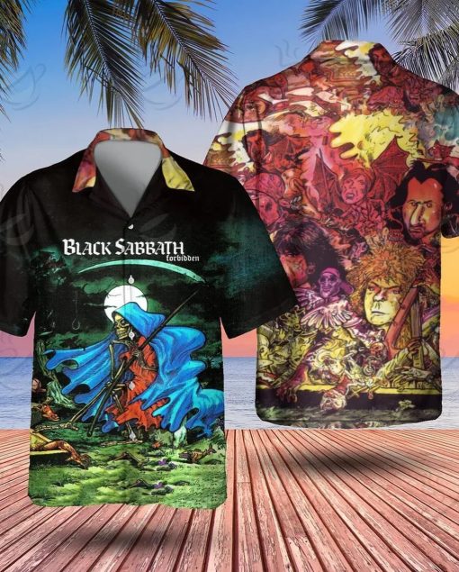 Black Sabbath Forbidden Epic Fantasy Hawaiian Shirt