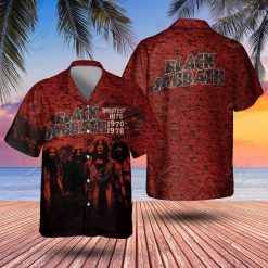 Black Sabbath Greatest Hits 1970 1978 Hawaiian Shirt