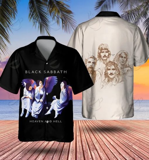 Black Sabbath Heaven and Hell Classic Hawaiian Shirt