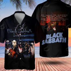 Black Sabbath Live Evil Vintage Hawaiian Shirt