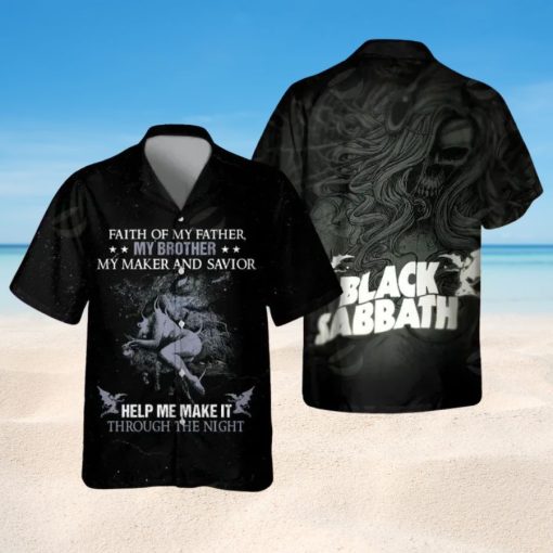 Black Sabbath Night Pledge Gothic Hawaiian Shirt