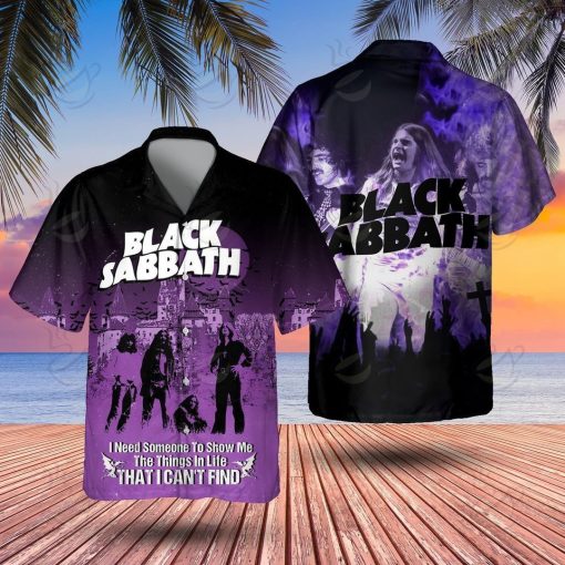 Black Sabbath That I Can't Find Hawaiian Shirt