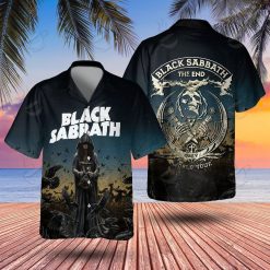 Black Sabbath The End World Tour Hawaiian Shirt