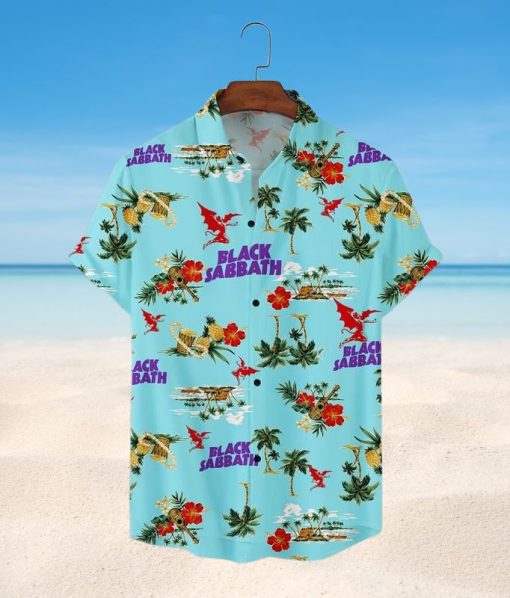 Black Sabbath Tropical Rebellion Hawaiian Shirt