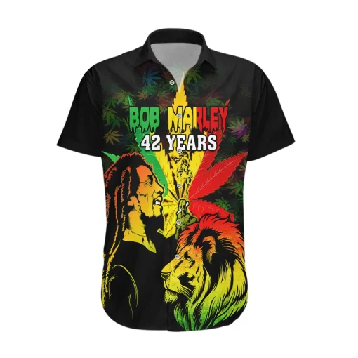 Bob Marley 42 Years Hawaiian Shirt