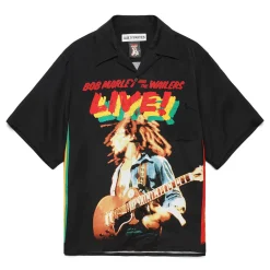 Bob Marley Live Vibrations Hawaiian Shirt