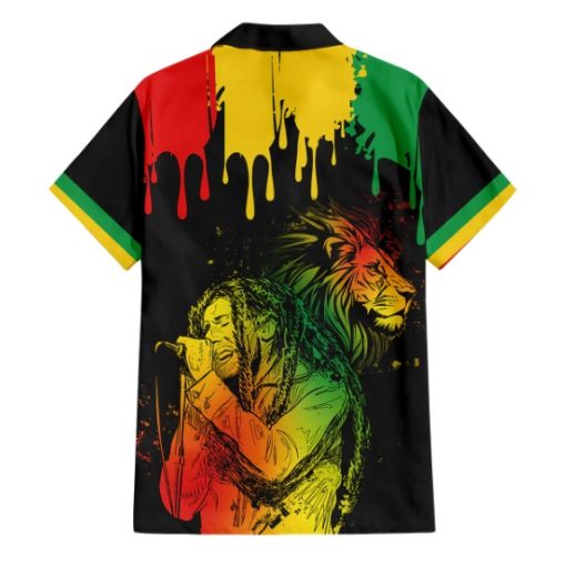 Bob Marley One Love Rasta Hawaiian Shirt