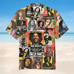 Bob Marley Tribute Collage Hawaiian Shirt