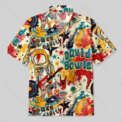 David Bowie Space Oddity Retro Hawaiian Shirt