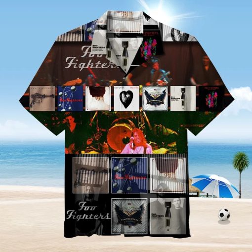 Foo Fighters Album Art Mosaic Hawaiian Shirt