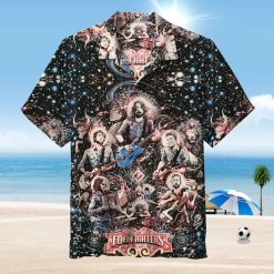 Foo Fighters Cosmic Concert Hawaiian Shirt