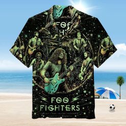 Foo Fighters Cosmic Rock Performance Hawaiian Shirt