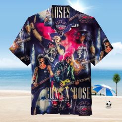 Guns N' Roses Live Stage Hawaiian Shirt