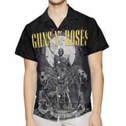 Guns N' Roses Midnight Reaper Hawaiian Shirt