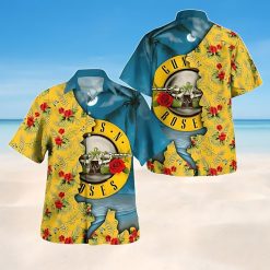 Guns N' Roses Tropical Paradise Hawaiian Shirt