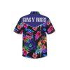 Guns N' Roses Tropical Rebellion Hawaiian Shirt back