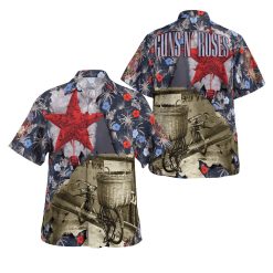 Guns N' Roses Urban Art Hawaiian Shirt