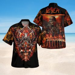 Inferno Eagle Slayer Hawaiian Shirt