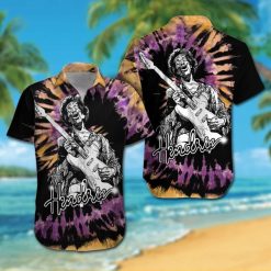 Jimi Hendrix Psychedelic Shred Hawaiian Shirt