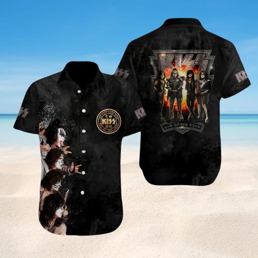 KISS End of the Road Tribute Hawaiian Shirt