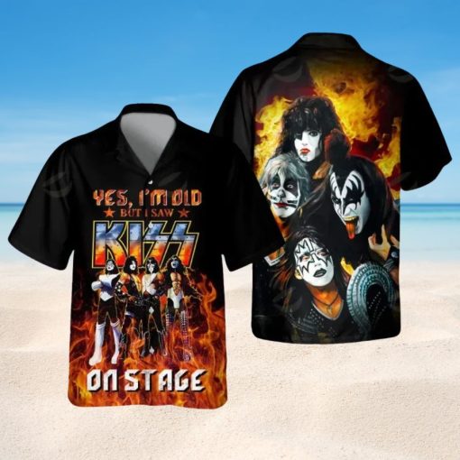 KISS On Stage Legacy Hawaiian Shirt