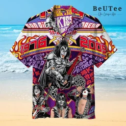 KISS Rock Legends Tour Hawaiian Shirt