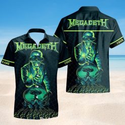 Megadeth Dystopian Command Hawaiian Shirt