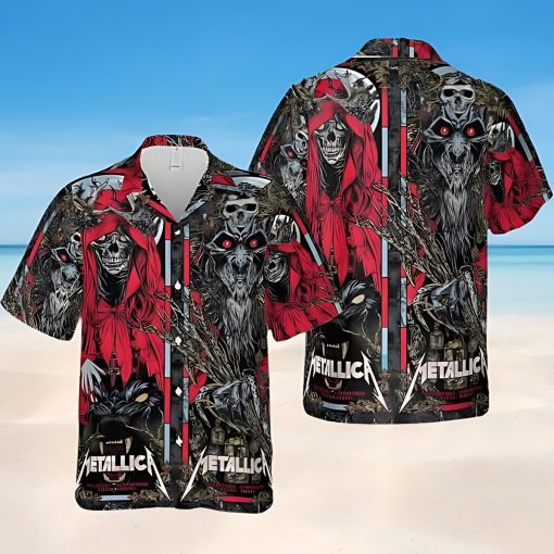 Metallica M72 Munich at Olympiastadion in Munich Germany 2024 Hawaiian Shirt