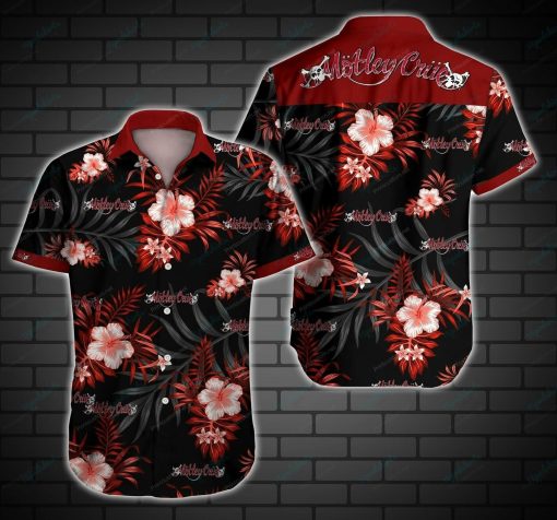 Mötley Crüe Tropical Rock Flair Hawaiian Shirt