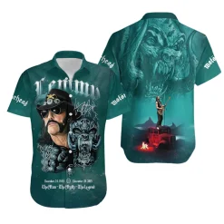 Motorhead Lemmy Tribute Legendary Hawaiian Shirt