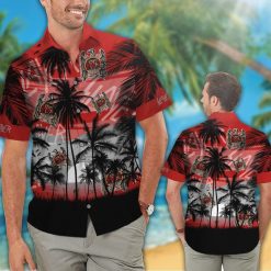 Palm Shadows Slayer Hawaiian Shirt